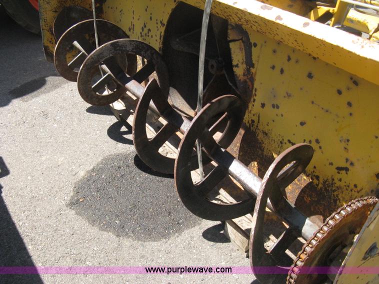 image for item B8105 Erskine 1812 snow blower skid steer attachment