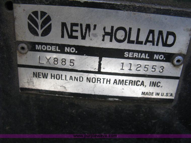 image for item B8106 1997 New Holland LX885 Turbo Super Boom skid steer
