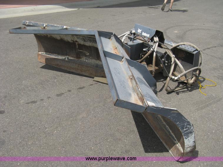image for item B8124 Bobcat 108 V-blade skid steer attachment