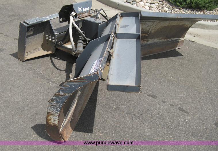 image for item B8124 Bobcat 108 V-blade skid steer attachment