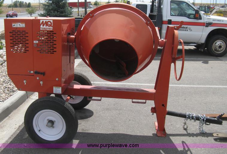 image for item B8126 2008 Multiquip MC94 portable concrete mixer