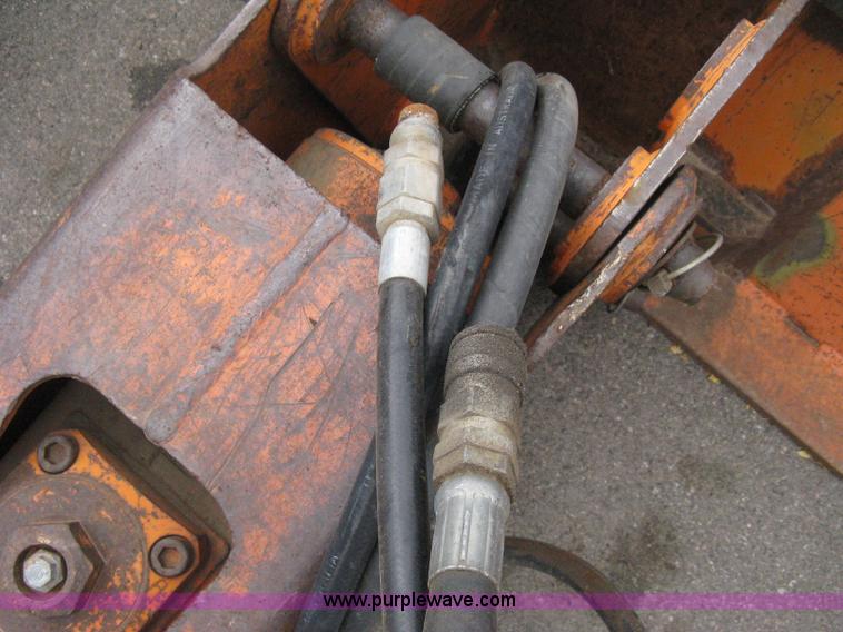 image for item B8128 Stanley hydraulic breaker skid steer attachment