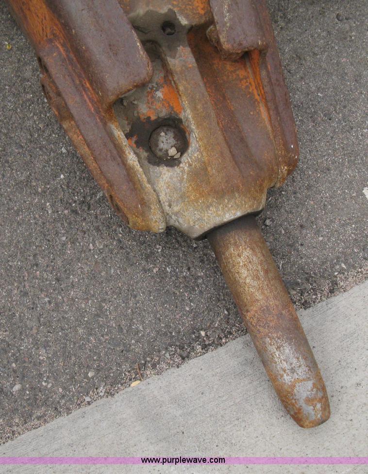 image for item B8128 Stanley hydraulic breaker skid steer attachment