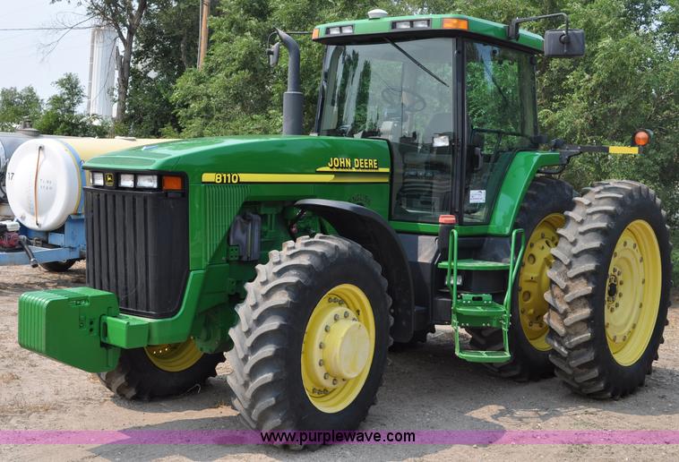 image for item A5982 2000 John Deere 8110 MFWD tractor