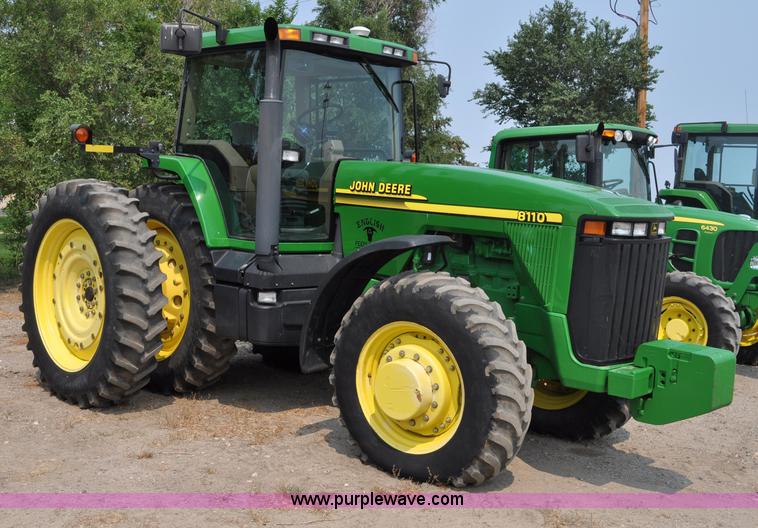 image for item A5982 2000 John Deere 8110 MFWD tractor