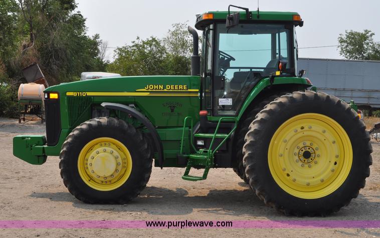 image for item A5982 2000 John Deere 8110 MFWD tractor