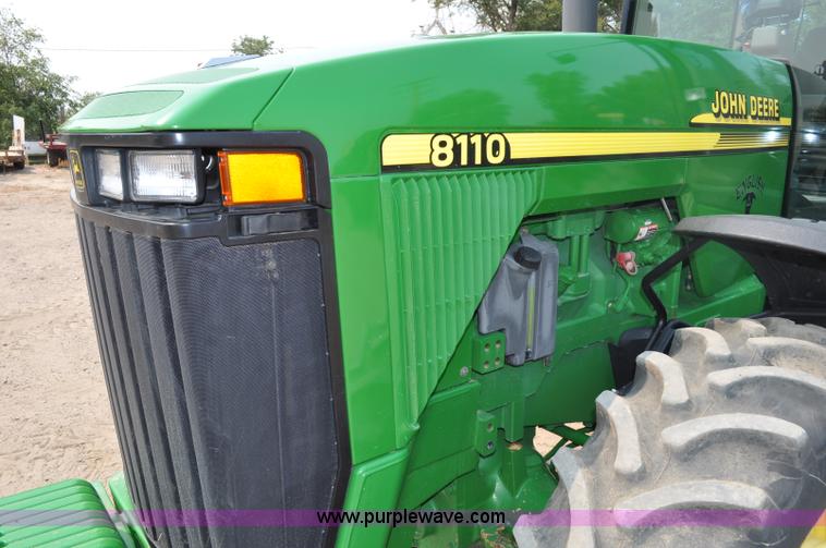 image for item A5982 2000 John Deere 8110 MFWD tractor