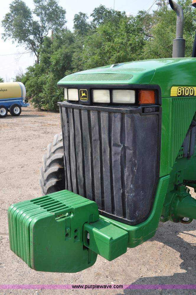 image for item A5984 1997 John Deere 8100 MFWD tractor