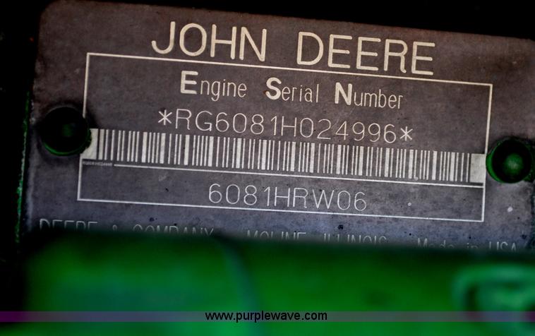 image for item A5984 1997 John Deere 8100 MFWD tractor