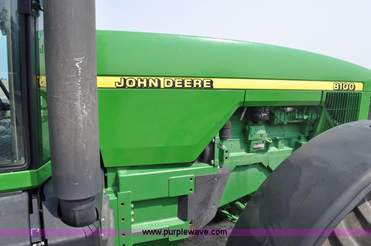 image for item A5984 1997 John Deere 8100 MFWD tractor