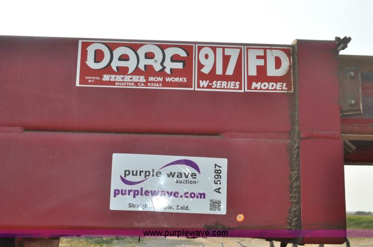 image for item A5987 Darf 917FD wheel rake