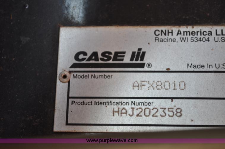 image for item A5996 2008 Case IH 8010 combine