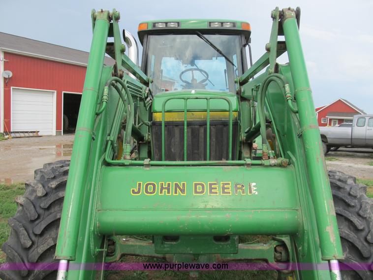 image for item B2855 1996 John Deere 7800 MFWD tractor