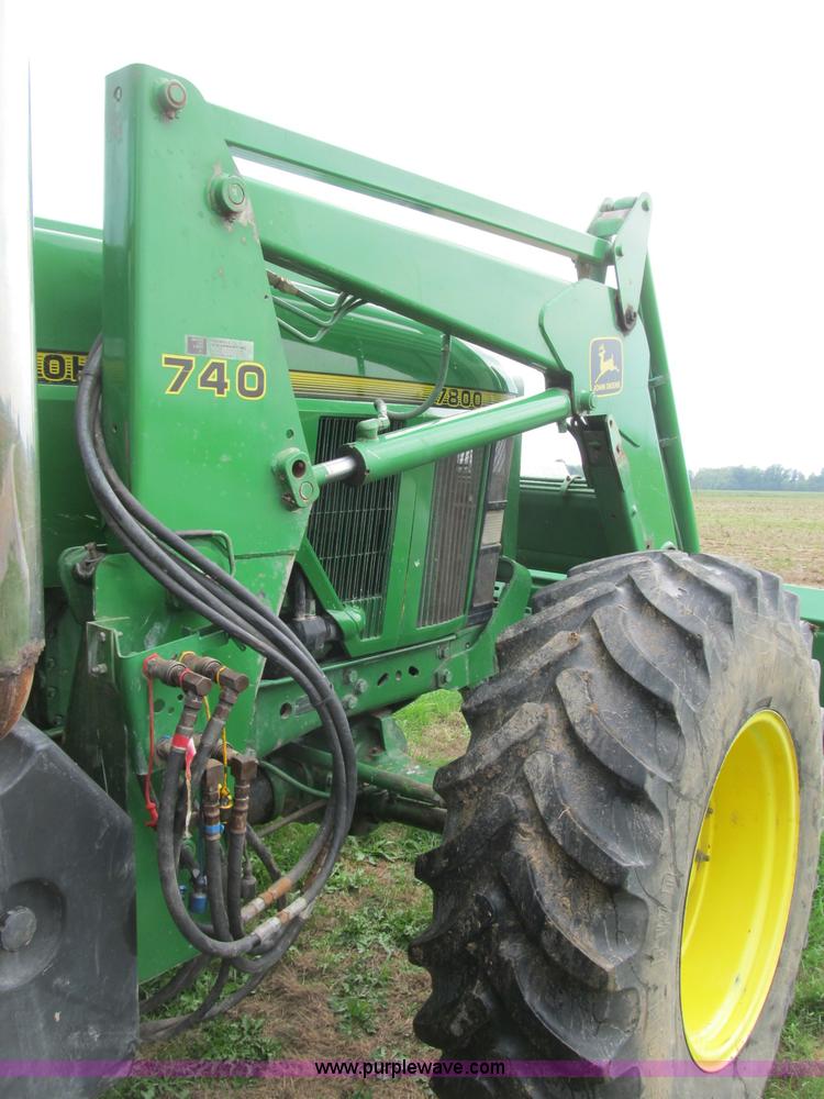 image for item B2855 1996 John Deere 7800 MFWD tractor