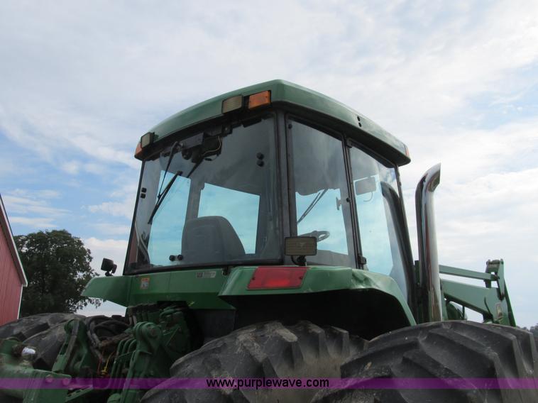 image for item B2855 1996 John Deere 7800 MFWD tractor