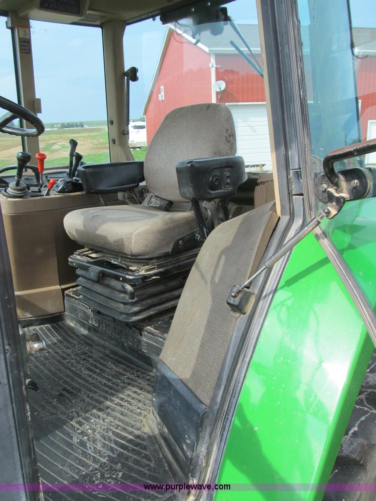image for item B2855 1996 John Deere 7800 MFWD tractor