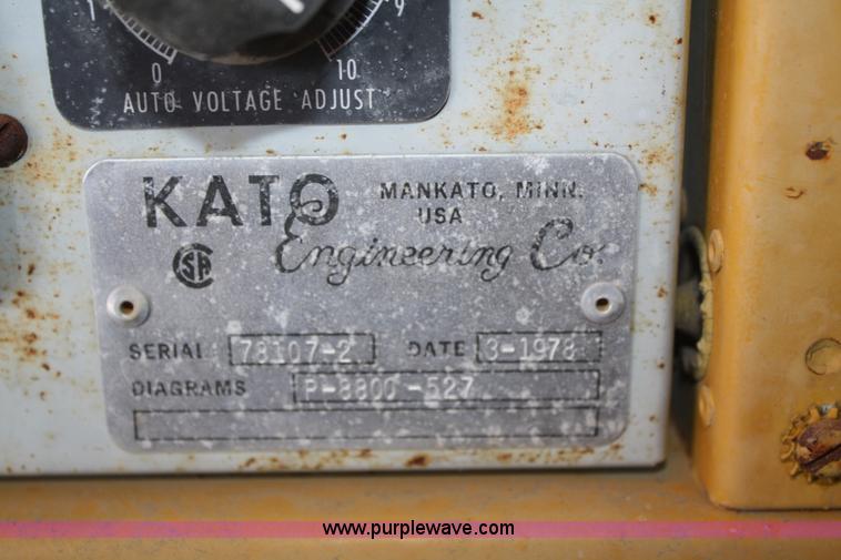 image for item B6888 1978 Caterpillar GenSet generator