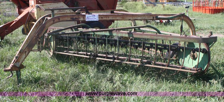 image for item B6916 John Deere 896A side delivery rake