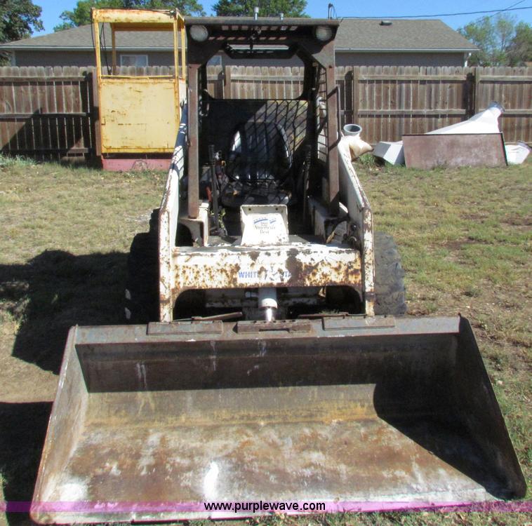image for item B7459 Bobcat 743 skid steer