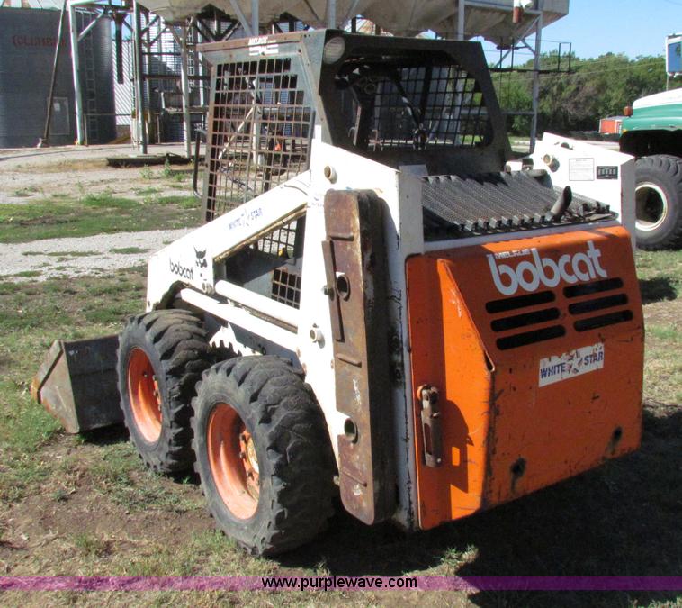 image for item B7459 Bobcat 743 skid steer