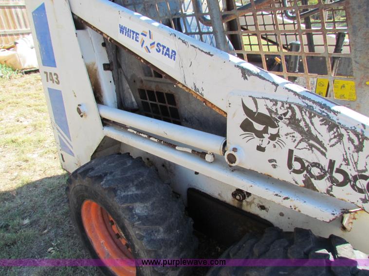 image for item B7459 Bobcat 743 skid steer