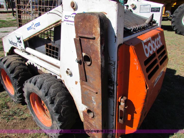 image for item B7459 Bobcat 743 skid steer