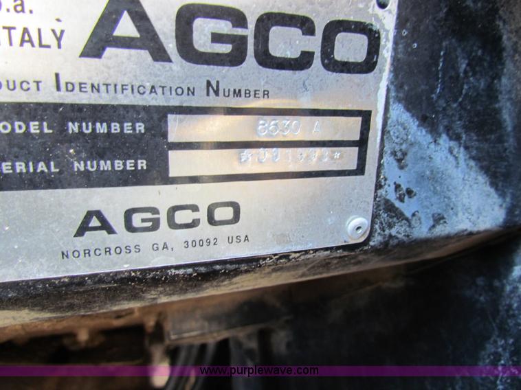 image for item B7476 1993 AGCO 8630 MWFD tractor