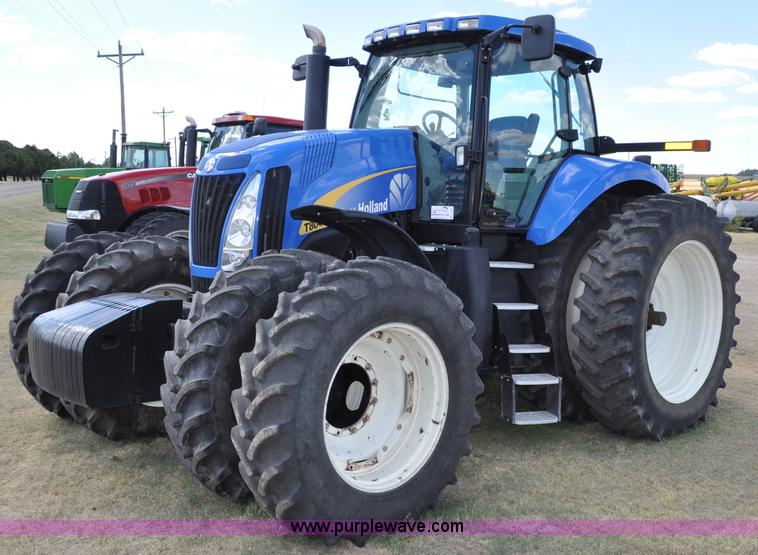image for item C3007 2009 New Holland T8040 MFWD tractor