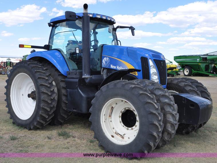 image for item C3007 2009 New Holland T8040 MFWD tractor