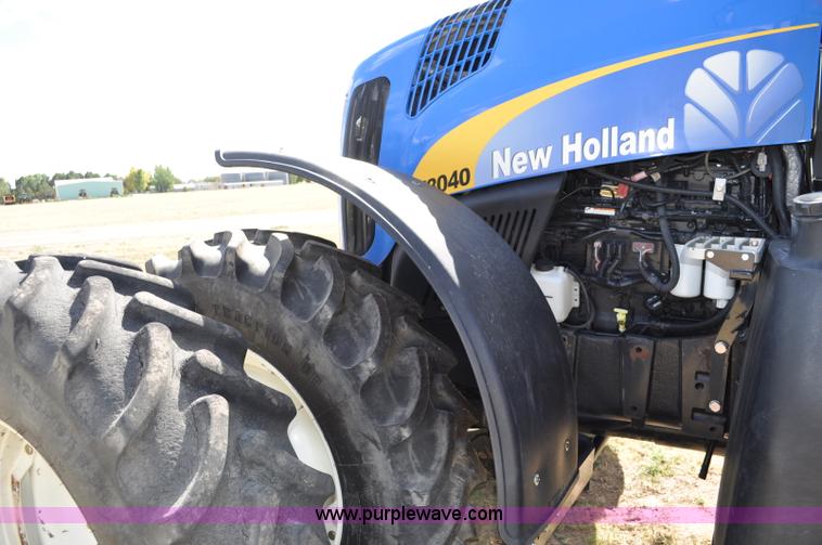 image for item C3007 2009 New Holland T8040 MFWD tractor