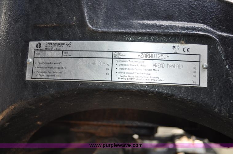 image for item C3007 2009 New Holland T8040 MFWD tractor