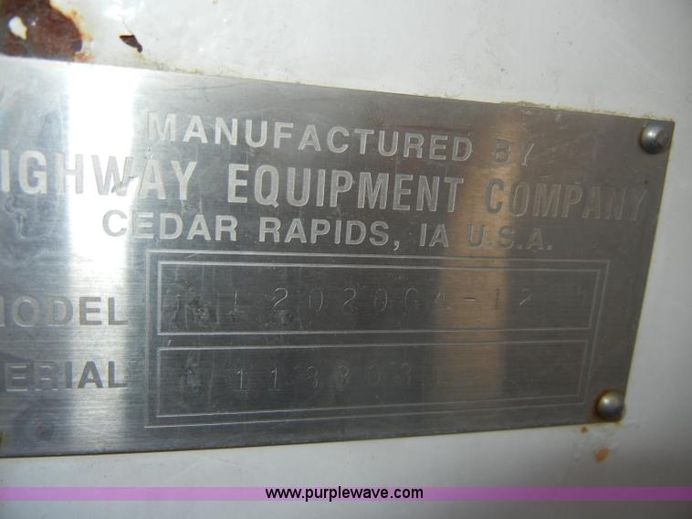 image for item D4619 1982 International 1754 Easy-Rider 1600C Loral spreader truck