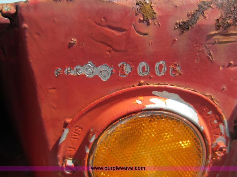 image for item D5641 1969 Hobbs flatbed semi trailer