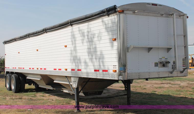 image for item F6023 2009 Timpte Super Hopper 42' grain trailer