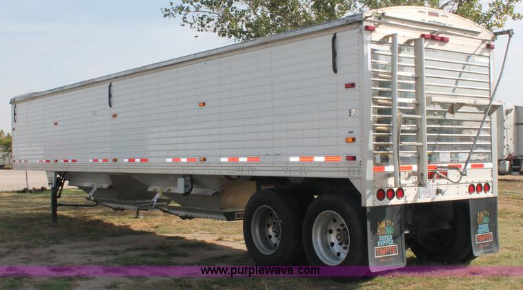 image for item F6023 2009 Timpte Super Hopper 42' grain trailer