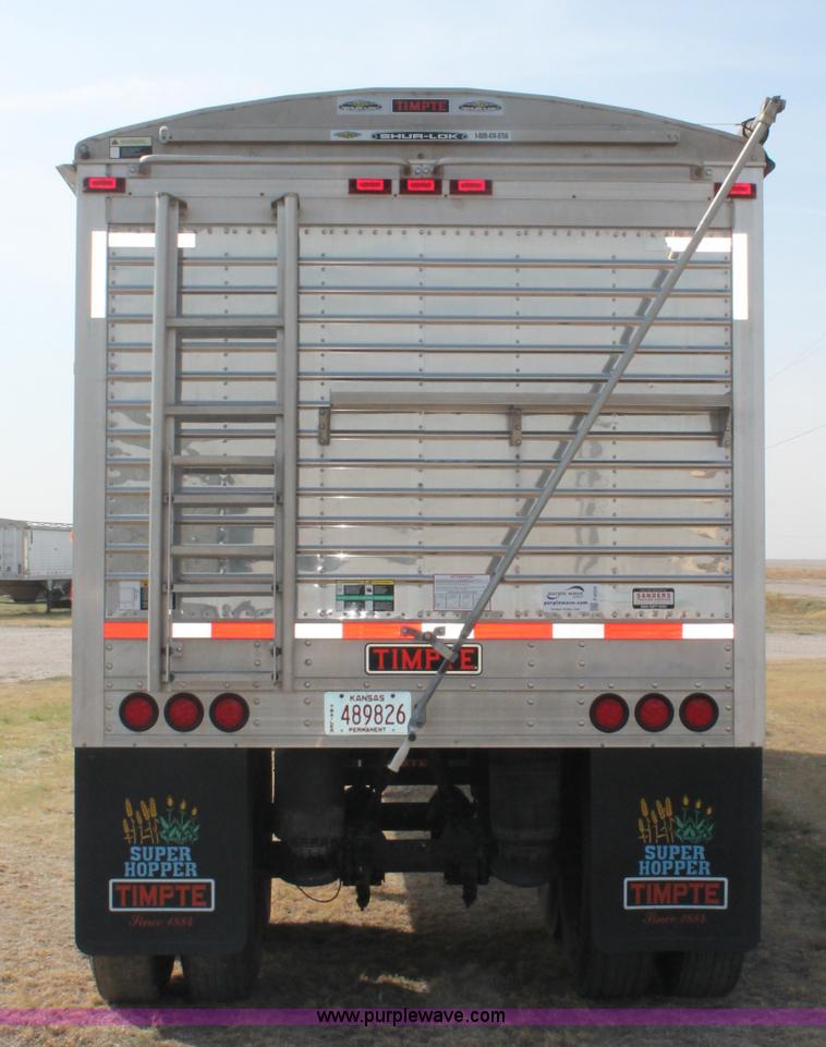 image for item F6024 2009 Timpte Super Hopper 42' grain trailer
