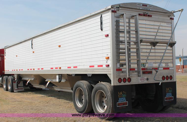image for item F6024 2009 Timpte Super Hopper 42' grain trailer