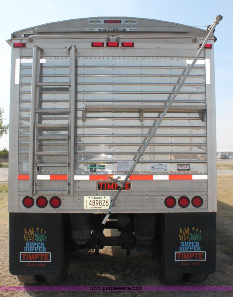 image for item F6024 2009 Timpte Super Hopper 42' grain trailer