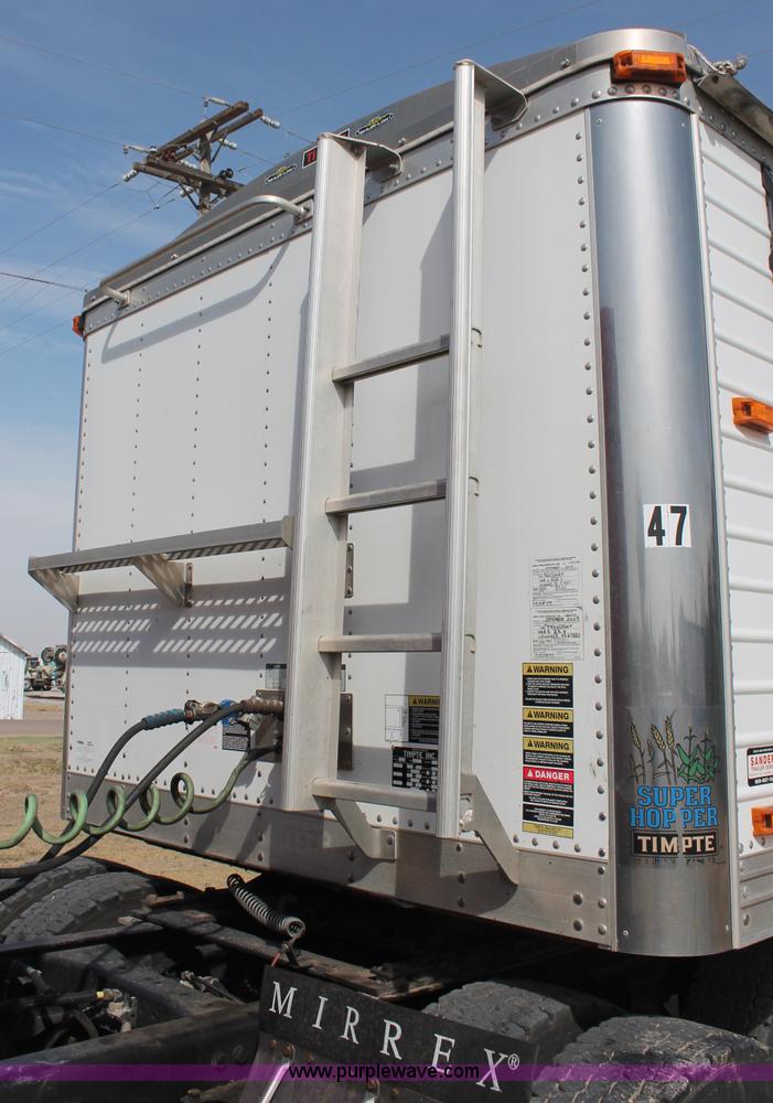 image for item F6024 2009 Timpte Super Hopper 42' grain trailer