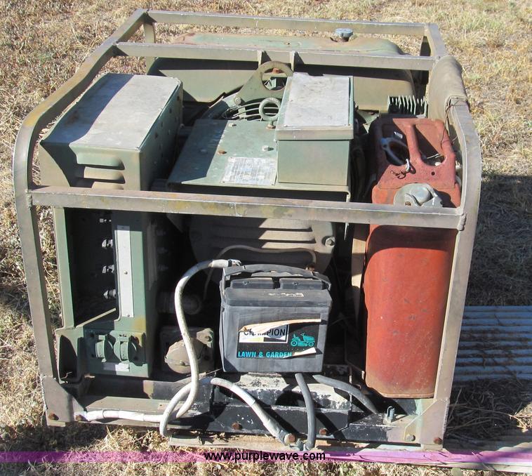 image for item G5507 1980 Military generator