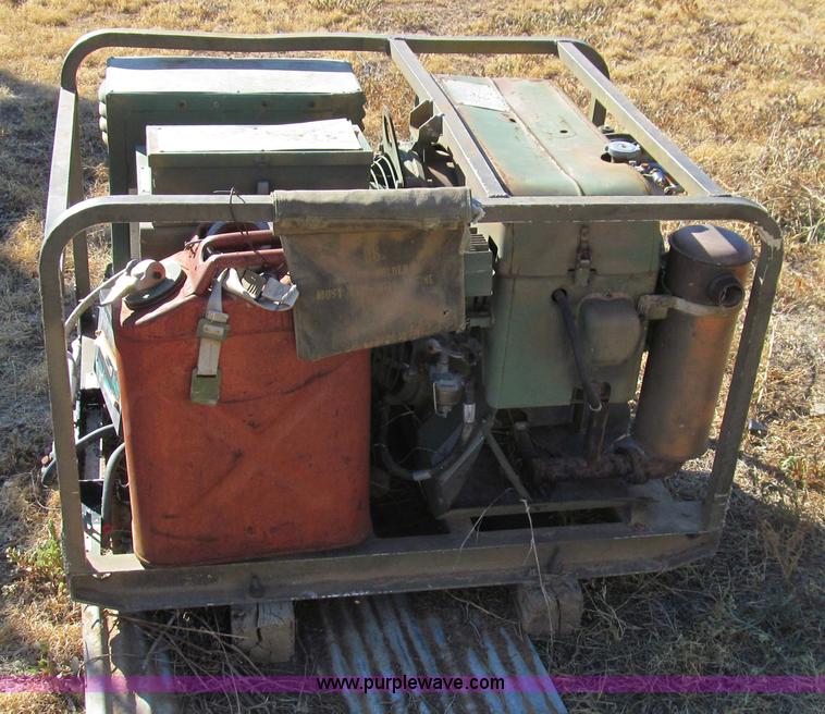 image for item G5507 1980 Military generator