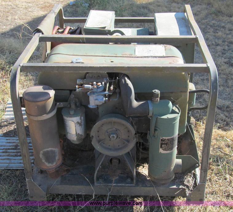 image for item G5507 1980 Military generator