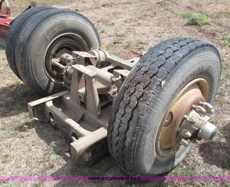 image for item N9150 Air down tag axle