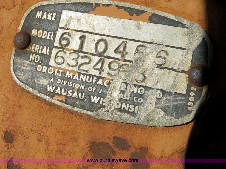 image for item B2475 1977 Case Drott 50 excavator