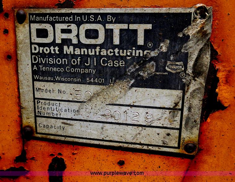 image for item B2475 1977 Case Drott 50 excavator