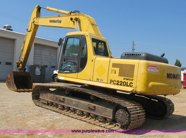 image for item B2849 1996 Komatsu PC220LC-6C excavator