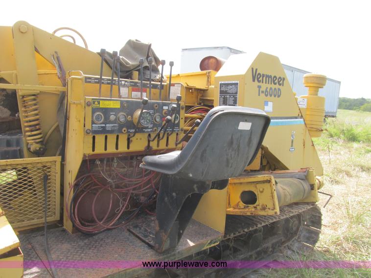 image for item B2856 Vermeer T600D trencher