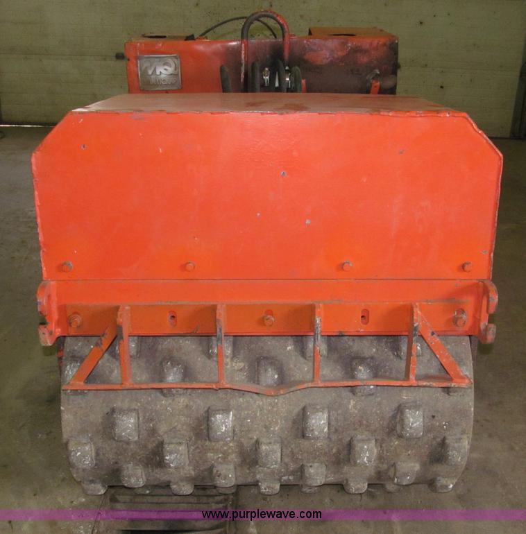 image for item B5211 MultiQuip 36" walk behind vibratory padfoot roller