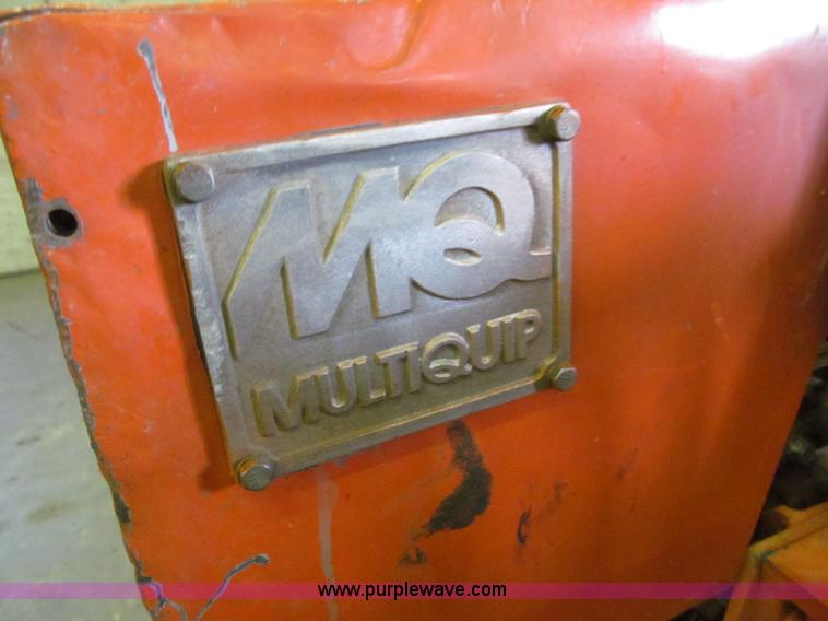 image for item B5211 MultiQuip 36" walk behind vibratory padfoot roller