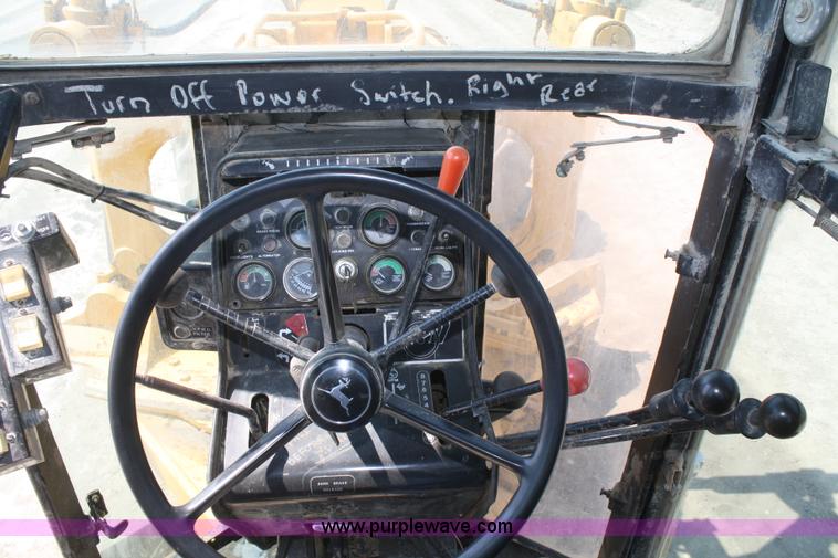 image for item B6880 1984 John Deere 772A articulating motor grader